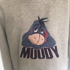 Adorable DISNEY Eeyore "Moody" Sweatshirt (Size M)
